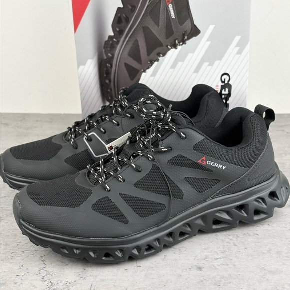 NEW Gerry Men's Speed Trail Lace-Up Shoes Black Size 10.5 New In Box - Picture 2 of 5